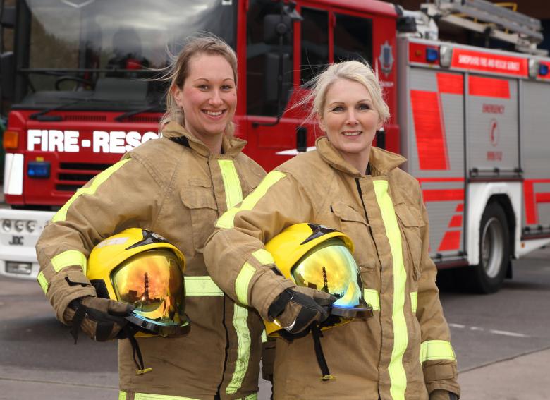 Firefighter Recruits Campaign Shropshire Fire and Rescue Service